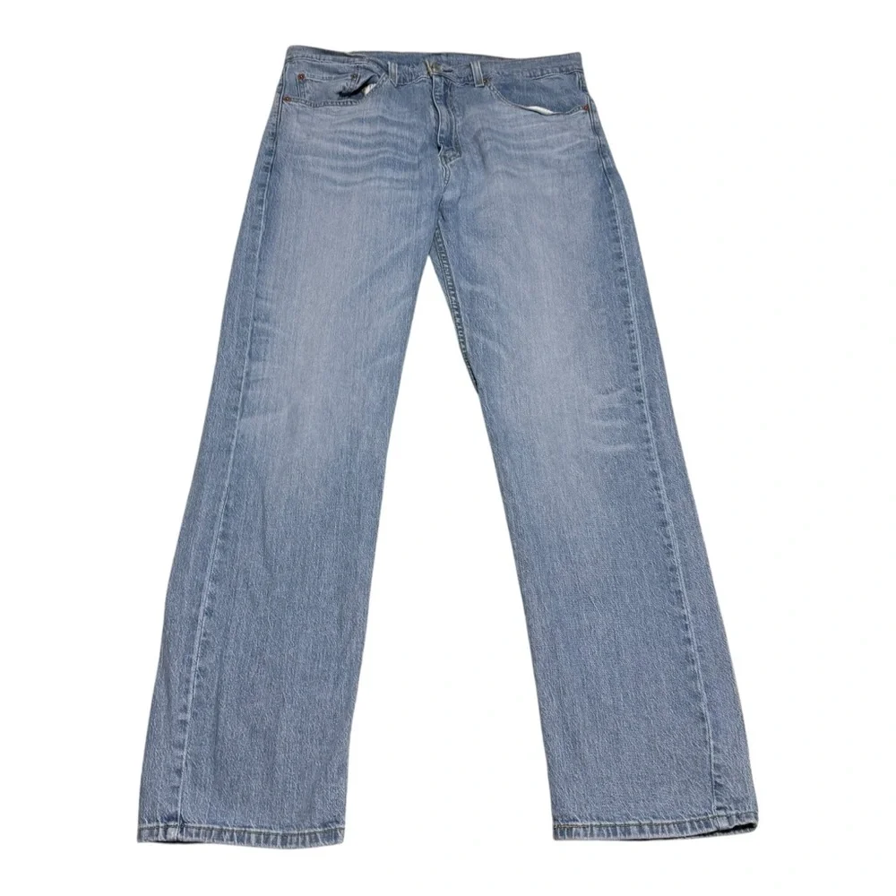 Levi’s 505 5 Pocket 100% Cotton‎ Straight Leg Blue Jeans Men’s 36x32